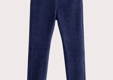 Παιδικό Κολάν για Κορίτσια Navy Corduroy ΜΠΛΕ - DPAM - 