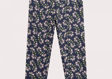 Παιδικό Κολάν για Κορίτσια Navy Flowers ΜΠΛΕ - DPAM - 