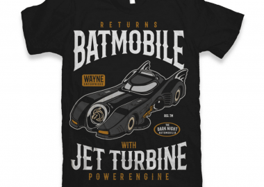 Παιδικό κοντομάνικο Batmobile Returns 2 - GILDAN - 