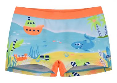 Παιδικό μαγιό boxer εμπριμέ για αγόρι 32-224110-8 - energiers - 