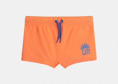 Παιδικό Μαγιό για Αγόρια Orange Boxer ΠΟΡΤΟΚΑΛΙ - DPAM - 