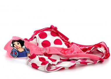 Παιδικό Μαγιό για Κορίτσι Disney Princess Χρώματος Ροζ - Λευκό 23728 - DISNEY - 