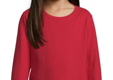Παιδικό Μακρυμάνικο T-shirt 02947 SOL'S Imperial LSL Kids Red - SOLS - 