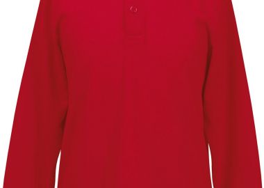 Παιδικό Μπλουζάκι Polo 63-201-0 Fruit of the Loom Red - Fruit of the Loom - 