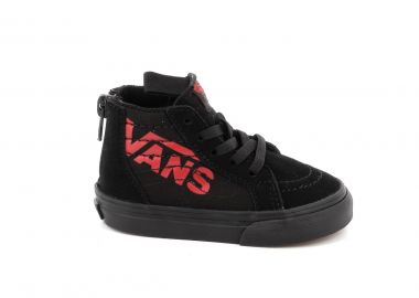 Παιδικό Μποτάκι Casual για Αγόρι Vans Sk8-hi Zip Χρώματος Μαύρο VN0A4BV14581 - VANS - 
