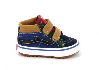 Παιδικό Μποτάκι Casual για Αγόρι Vans Sk8 Mid Reissue Χρώματος Μπλε VN0A5KRN6GL1 - VANS - 
