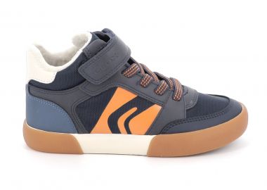 Παιδικό Μποτάκι για Αγόρι Ανατομικό Geox Gisli Χρώματος Μπλε J565CA 0MEFU C4218 - GEOX - 