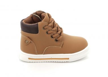 Παιδικό Μποτάκι για Αγόρι Bubble Kids Χρώματος Καφέ C1226 - BUBBLE KIDS - 