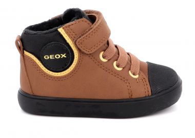 Παιδικό Μποτάκι για Αγόρι Geox Ανατομικό Χρώματος Καφέ B461NC 0MEFU CR69B - GEOX - 