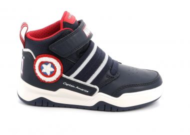 Παιδικό Μποτάκι για Αγόρι Geox Captain American Ανατομικό Χρώματος Μπλε J367RD 05411 C0735 - GEOX - 