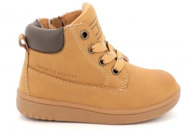 Παιδικό Μποτάκι για Αγόρι Tommy Hilfiger Χρώματος Καφέ T1X5-34087-1269 - TOMMY HILFIGER - 