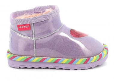Παιδικό Μποτάκι για Κορίτσι Agatha Ruiz De La Prada Χρώματος Μωβ 251987-A854 - AGATHA RUIZ DE LA PRADA - 