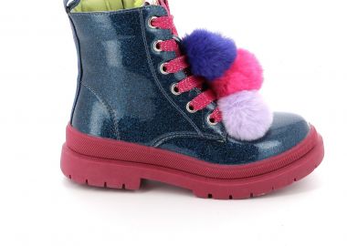 Παιδικό Μποτάκι για Κορίτσι Agatha Ruiz De La Prada Χρώματος Μπλε 241961-A008 - AGATHA RUIZ DE LA PRADA - 