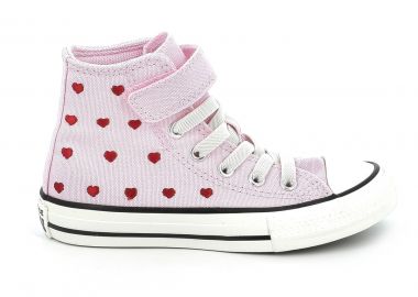 Παιδικό Μποτάκι για Κορίτσι Converse All Star Ctas 1V Hi Χρώματος Ροζ A19066C - ALL STAR - 