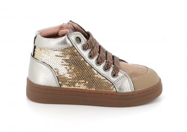 Παιδικό Μποτάκι για Κορίτσι Garvalin Χρώματος Χρυσό 231542-B - GARVALIN - 