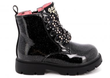 Παιδικό Μποτάκι για Κορίτσι Garvalin Χρώματος Μαύρο 251340-A054 - GARVALIN - 