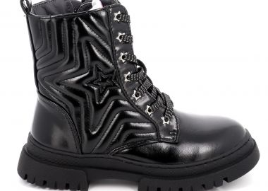 Παιδικό Μποτάκι για Κορίτσι Garvalin Χρώματος Μαύρο 251567-A054 - GARVALIN - 