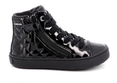 Παιδικό Μποτάκι για Κορίτσι Geox Ανατομικό Χρώματος Μαύρο J944GD 000HH C9999 - GEOX - 