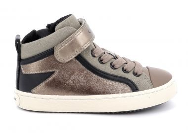 Παιδικό Μποτάκι για Κορίτσι Geox Ανατομικό Χρώματος Μπεζ J944GM 0NFGN C0533 - GEOX - 