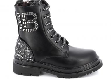 Παιδικό Μποτάκι για Κορίτσι Laura Biagiotti Χρώματος Μαύρο 9256 - LAURA BIAGIOTTI - 