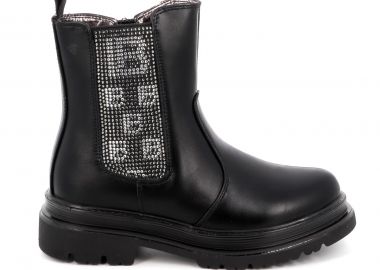 Παιδικό Μποτάκι για Κορίτσι Laura Biagiotti Χρώματος Μαύρο 9711 - LAURA BIAGIOTTI - 