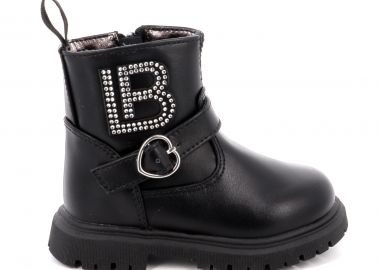 Παιδικό Μποτάκι για Κορίτσι Laura Biagiotti Χρώματος Μαύρο 9750 - LAURA BIAGIOTTI - 