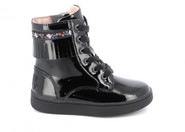 Παιδικό Μποτάκι για Κορίτσι Lelli Kelly Frangetta Mix Χρώματος Μαύρο LKHF4364-NE01 - LELLI KELLY - 