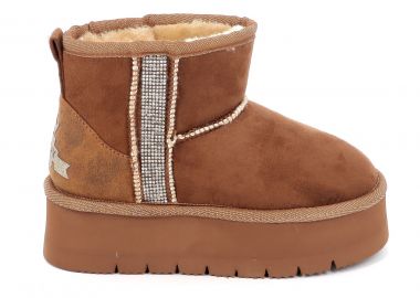 Παιδικό Μποτάκι για Κορίτσι Replay Χρώματος Καφέ GBF25.000.C0002T-0012 - REPLAY - 