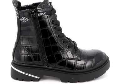 Παιδικό Μποτάκι για Κορίτσι Replay Χρώματος Μαύρο GBL17.000.C0040S-0003 - REPLAY - 