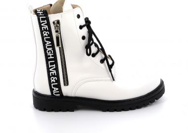 Παιδικό Μποτάκι για Κορίτσι Scarpy Χρώματος Λευκό X24-59W - SCARPY - 