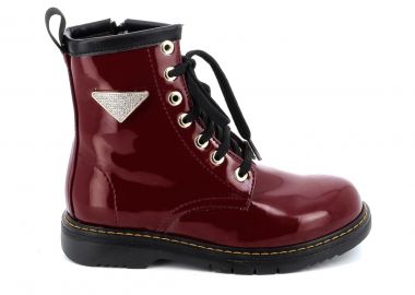 Παιδικό Μποτάκι για Κορίτσι Scarpy Χρώματος Μπορντό X24-45 - SCARPY - 