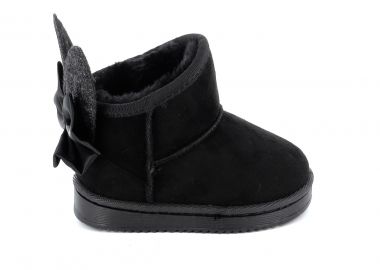 Παιδικό Μποτάκι για Κορίτσι Serafino Χρώματος Μαύρο 20205-1A - SERAFINO - 