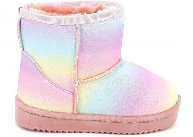 Παιδικό Μποτάκι για Κορίτσι Serafino Χρώματος Πολύχρωμο 20213-2G - SERAFINO - 