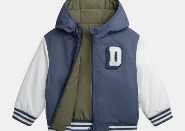 Παιδικό Μπουφάν για Αγόρια Olive Tiger - 2 σε 1 ΜΠΛΕ - DPAM - 