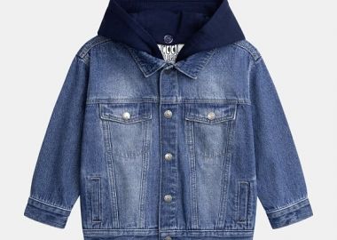 Παιδικό Μπουφάν για Αγόρια Removable Denim ΜΠΛΕ - DPAM - 