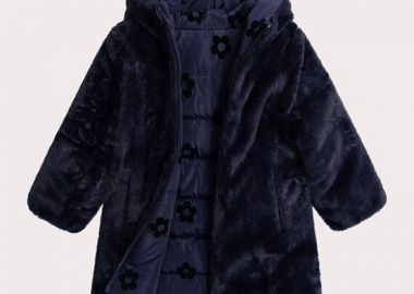 Παιδικό Μπουφάν για Κορίτσια Cosy Navy - 2 σε 1 ΜΠΛΕ - DPAM - 
