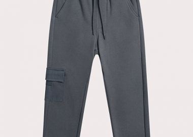 Παιδικό Παντελόνι Φόρμας για Αγόρια Grey Sweats ΓΚΡΙ - DPAM - 