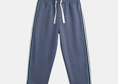 Παιδικό Παντελόνι Φόρμας για Αγόρια Grey Tracksuit ΜΠΛΕ - DPAM - 
