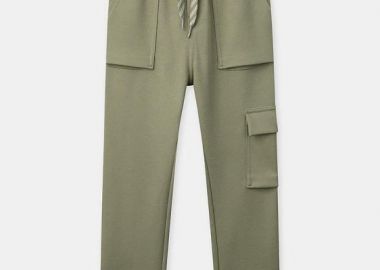 Παιδικό Παντελόνι Φόρμας για Αγόρια Olive Comfort ΓΚΡΙ - SERGENT MAJOR - 