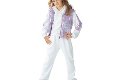 Παιδικό παντελόνι φόρμας για κορίτσι - Λευκό 16-224223-2 - energiers - 