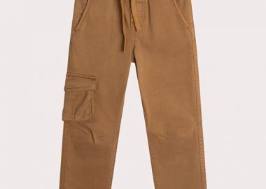 Παιδικό Παντελόνι για Αγόρια Brown Cargo ΚΑΦΕ - DPAM - 