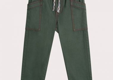 Παιδικό Παντελόνι για Αγόρια Green Stitches ΧΑΚΙ - DPAM - 