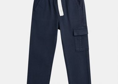 Παιδικό Παντελόνι για Αγόρια Navy Cargo ΜΠΛΕ - DPAM - 