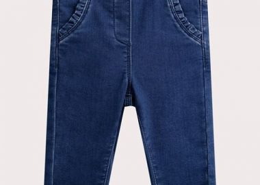 Παιδικό Παντελόνι για Κορίτσια Basic Denim ΜΠΛΕ - DPAM - 