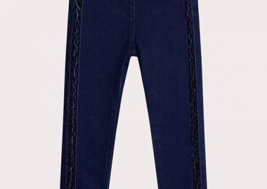 Παιδικό Παντελόνι για Κορίτσια Denim Twist ΜΠΛΕ - DPAM - 