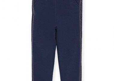 Παιδικό Παντελόνι για Κορίτσια Navy Bow ΜΠΛΕ - DPAM - 