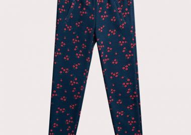 Παιδικό Παντελόνι για Κορίτσια Red Floral ΜΠΛΕ - DPAM - 