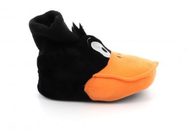 Παιδικό Παντοφλάκι De Fonseca Looney Tunes Daffy Duck Χρώματος Μαύρο DE.ARNO C UL1.B - DE FONSECA - 