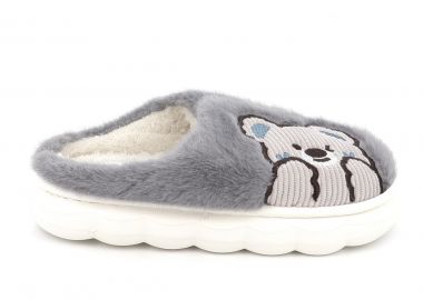 Παιδικό Παντοφλάκι για Αγόρι Jomix Χρώματος Γκρι MB10132.GR - JOMIX - 