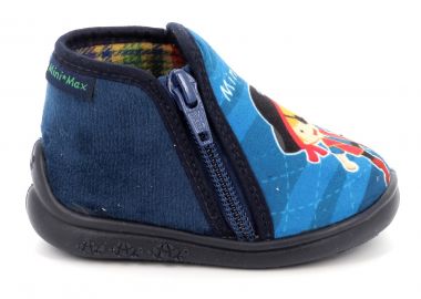 Παιδικό Παντοφλάκι για Αγόρι Mini Max Ανατομικό Χρώματος Μπλε SAM 5 - MINIMAX - 